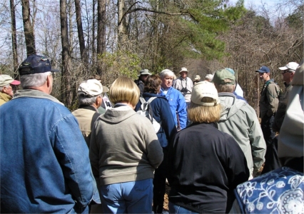 All About Nature Walk with Rudy Mancke on Santee NW Refuge, Feb 26, 2005