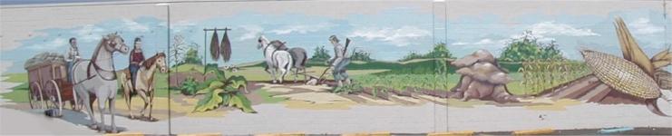 Citizen Soldier Swamp Fox Mural in Manning, SC