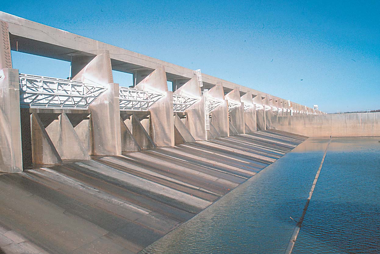 Santee Dam on Lake Marion