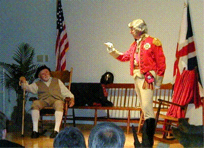 Marion and Tarleton discuss their lives and battles